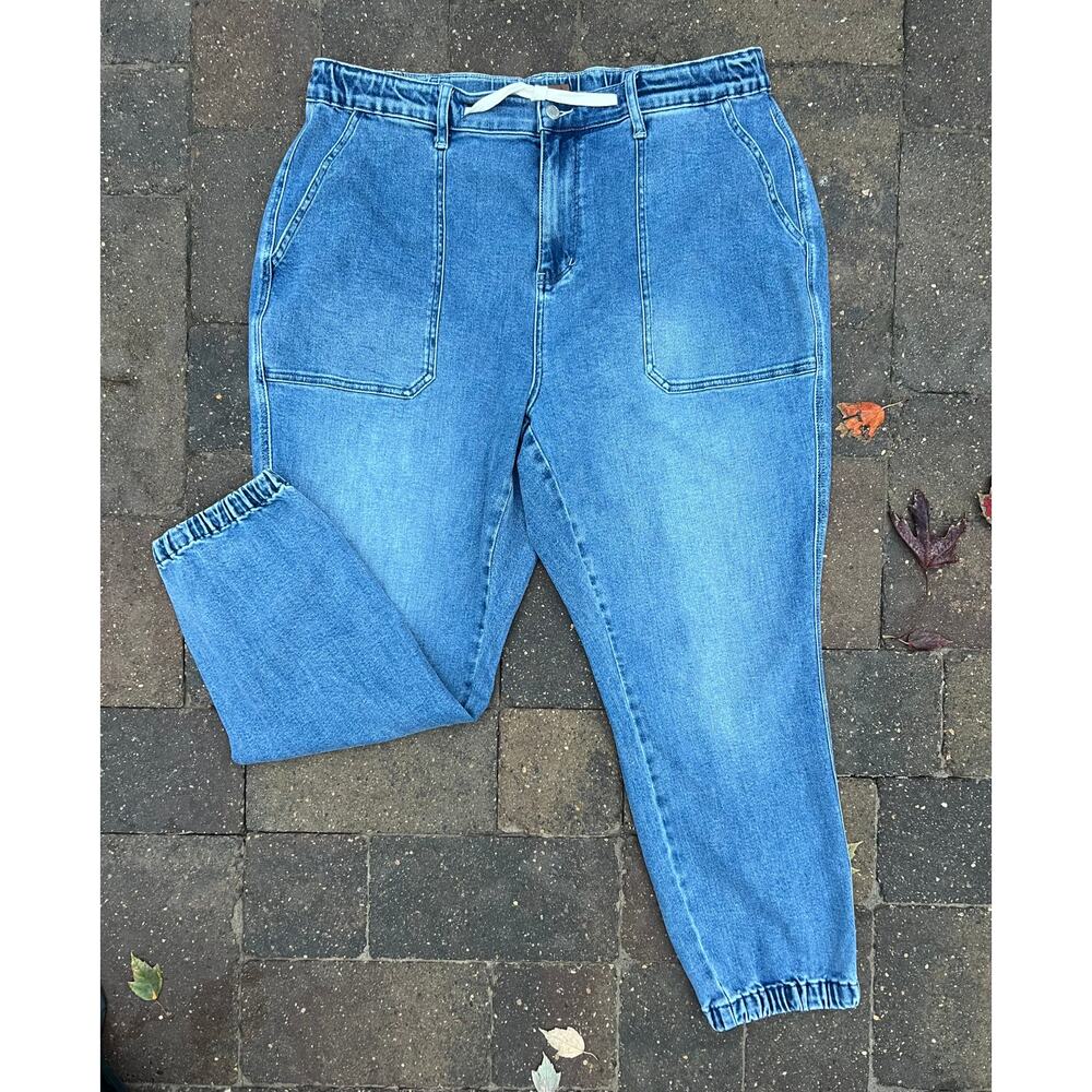 Judy Blue high rise jogger jeans plus size 20x28